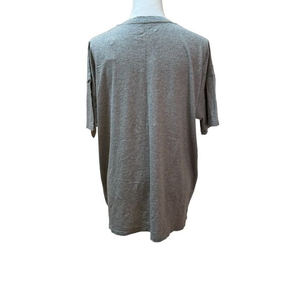 Gray T Shirt With Colorful Graphics Rainbow Star Graphic Tee - Picture 3 of 9